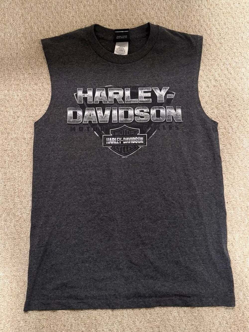 Harley-Davidson Bert's Barracuda St. Petersburg-Clearwater Florida Gray Sleevele